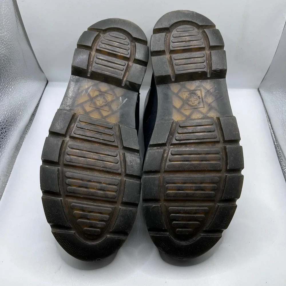 Dr. Martens Bonny Leather Black Chukka Utility Boots Mens 11 JY004‎ KM07Y